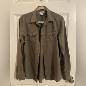 Women’s Calvin Klein long sleeve button down
